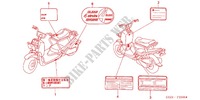 CAUTION LABEL (1) для Honda ZOOMER 50 SPECIAL EDITION 2007