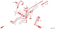 MAIN STAND   BRAKE PEDAL для Honda CB 223 S 2012