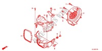 ENGINE COOLING FAN COVER для Honda VISION 110 2012