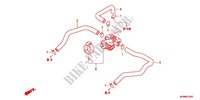 AIR INJECTION CONTROL VALVE для Honda CB 400 SUPER BOL D\'OR ABS VTEC REVO E Packagge WHITE 2014