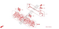 THROTTLE BODY (COMPOSANTS) для Honda CB 1300 SUPER FOUR SILVER 2003