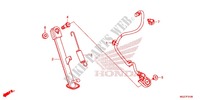 MAIN STAND   BRAKE PEDAL для Honda CB 400 X ABS 2014