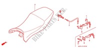 SINGLE SEAT (2) для Honda CBR 1100 SUPER BLACKBIRD 2001