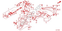 REAR FENDER   LICENSE PLATE LAMP для Honda CBR 600 RR HRC TRICOLOR 2013