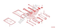 TOOLS   BATTERY BOX для Honda S WING 125 ABS 2ED 2012