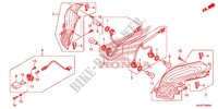 TAILLIGHTS для Honda S WING 125 ABS 3E 2012