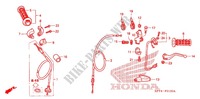 LEVER   SWITCH   CABLE ('03 '05) для Honda CRF 150 F 2005