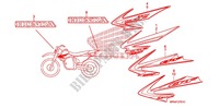 STICKERS ('07,'08,'09,'11) для Honda CRF 230 F 2008