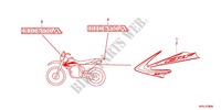 STICKERS (CRF230FC/D/E) для Honda CRF 230 F 2012