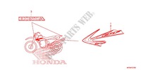 STICKERS ('12 '14) для Honda CRF 230 F 2014