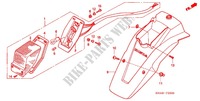 TAILLIGHT (2) для Honda CTX 200 BUSHLANDER 2012