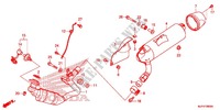 EXHAUST MUFFLER (2) для Honda CTX 700 N ABS 2014