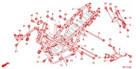 FRAME для Honda SILVER WING 400 GT ABS 2012