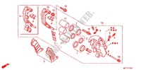 FRONT BRAKE CALIPER для Honda SILVER WING 400 GT ABS 2012
