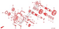 GEARBOX для Honda SILVER WING 400 GT ABS 2012