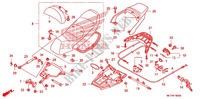 SINGLE SEAT (2) для Honda SILVER WING 600 ABS 2009