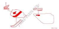STICKERS (3) для Honda FTR 223 2012