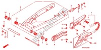 SWINGARM   CHAIN CASE для Honda FTR 223 2012