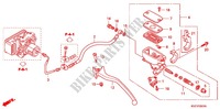 REAR BRAKE MASTER CYLINDER  (NSS250AA/A) для Honda FORZA 250 Z ABS 2010