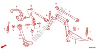 MAIN STAND   BRAKE PEDAL для Honda FORZA 250 Z ABS AUDIO 2011
