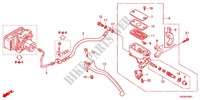 REAR BRAKE MASTER CYLINDER (NSS250A/AA) для Honda FORZA 250 Z ABS AUDIO 2012