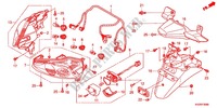 TAILLIGHTS   REAR FENDER для Honda FORZA 250 Z ABS AUDIO 2012