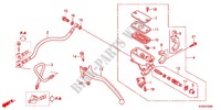 REAR BRAKE MASTER CYLINDER (NSS250D/DA) для Honda FORZA 250 Z SPECIAL EDITION 2012