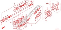 DRIVESHAFT   REAR ARM (2) для Honda PIONEER 700 AC 2014