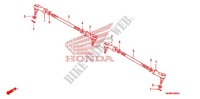 TIE ROD для Honda TRX 250 FOURTRAX RECON Standard 2006