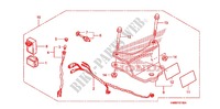 TRAILER HITCH SET для Honda TRX 250 FOURTRAX RECON Standard 2006