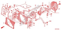 RADIATOR для Honda FOURTRAX 680 RINCON 2012