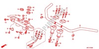 HANDLEBAR   TRIPLE CLAMP   STEERING STEM (VT400C/CA) для Honda VT 400 SHADOW CLASSIC ABS 2011