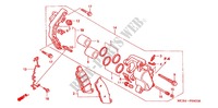 FRONT BRAKE CALIPER для Honda SHADOW VT 750 SPIRIT D 2003
