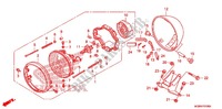 HEADLIGHT для Honda SHADOW VT 750 RS 2010