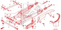 SWINGARM   CHAIN CASE для Honda SHADOW VT 750 RS 2010
