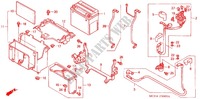 TOOLS   BATTERY BOX для Honda VTX 1800 F Specification 1 2008