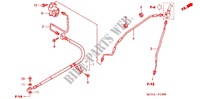 BRAKE LINES  для Honda VTX 1800 R Black crankcase, Chromed forks cover, Radiato cover black 2005