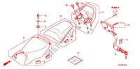 SEAT (2) для Honda CBF 125 M STUNNER Front brake disk 2014