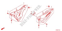 SIDE COVERS (2) для Honda CBF 125 M STUNNER Front brake disk 2010