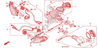 INDICATOR (2) для Honda CBR 1000 RR ABS RED 2009