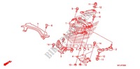 STEERING DAMPER для Honda CBR 1000 RR ABS RED 2009