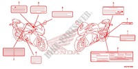 CAUTION LABEL (1) для Honda CBR 1000 RR REPSOL 2013