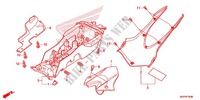REAR FENDER для Honda CBR 1000 RR REPSOL 2013