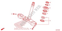 STEERING STEM для Honda CBR 1000 RR REPSOL 2013