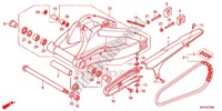 SWINGARM   CHAIN CASE для Honda CBR 1000 RR REPSOL 2013