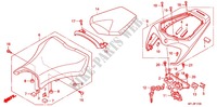 SINGLE SEAT (2) для Honda CBR 1000 RR ABS 2010