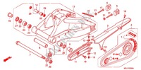 SWINGARM   CHAIN CASE для Honda CBR 1000 RR ABS 2010