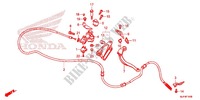 PARKING BRAKE LEVER для Honda AFRICA TWIN 1000 DCT RED 2016
