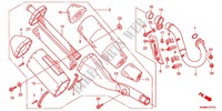 EXHAUST MUFFLER (CRF250RB/C/D) для Honda CRF 250 R 2013