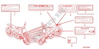 CAUTION LABEL (1) для Honda CRF 50 2012